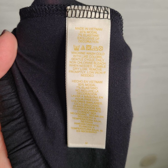 Kate Spade Satin Bow Modal Jersey Cropped Pajama Set - Picture 11 of 12